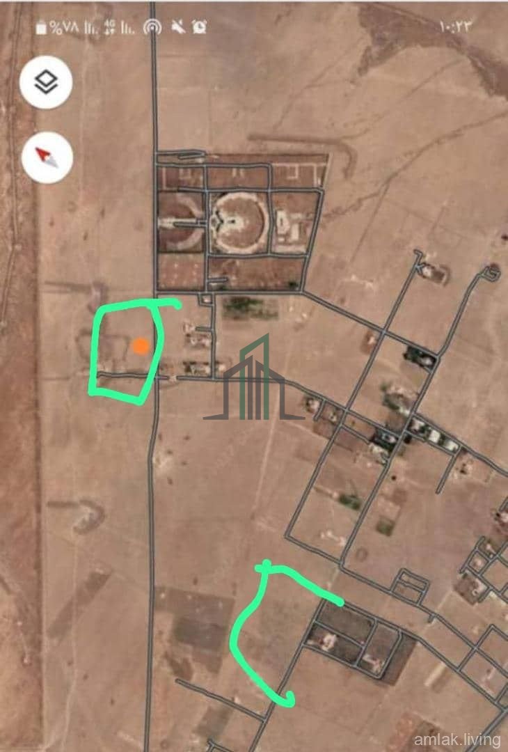 للبيع ارض تل مسكن 10 دنم