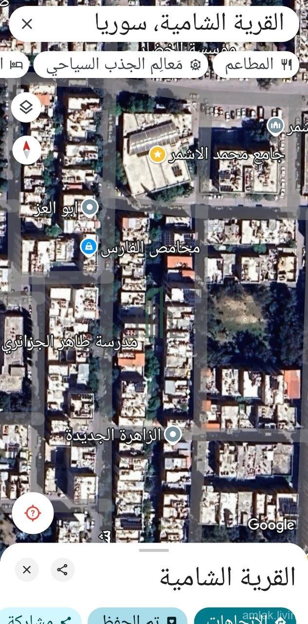 للبيع شقة زاهرة قديمة جانب جامع الأشمر