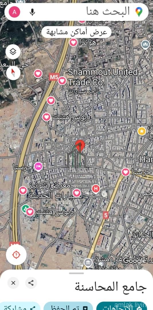 مجمع محلات تجاري في حرستا للبيع