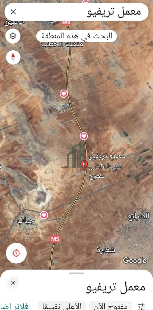 ارض 300 دلم في جباب للبيع