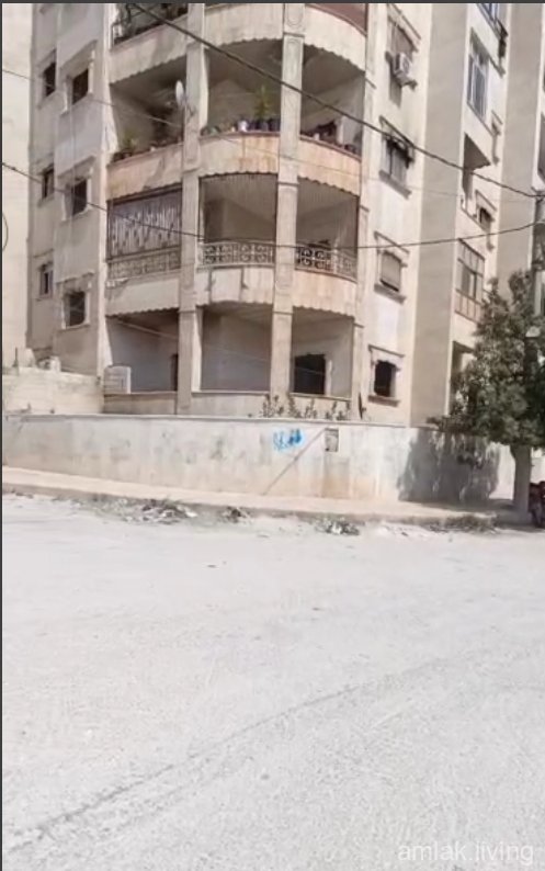 للبيع شقة طابق أرضي قيد التجهيز قريبة من طريق أريحا