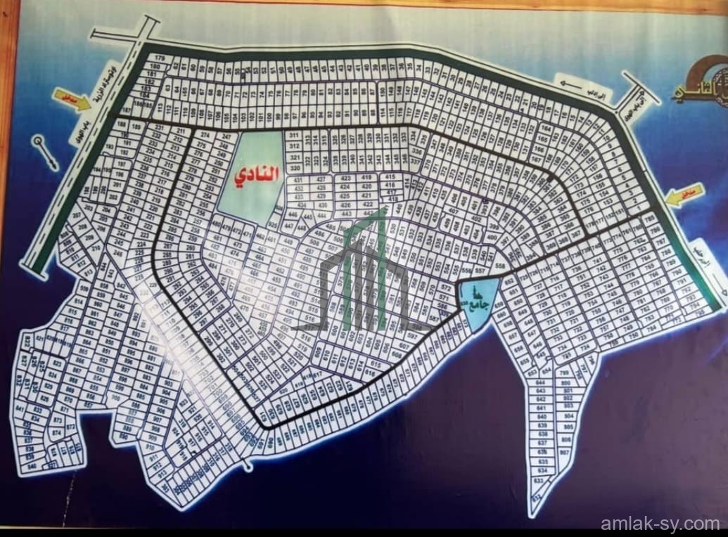 للبيع  ريف المهندسين الثاني رقم القطعة  548