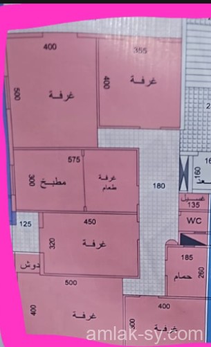 شقة 5 غرف ومنافع في مشروع قيد الانشاء على شارع الثلاثين للبيع