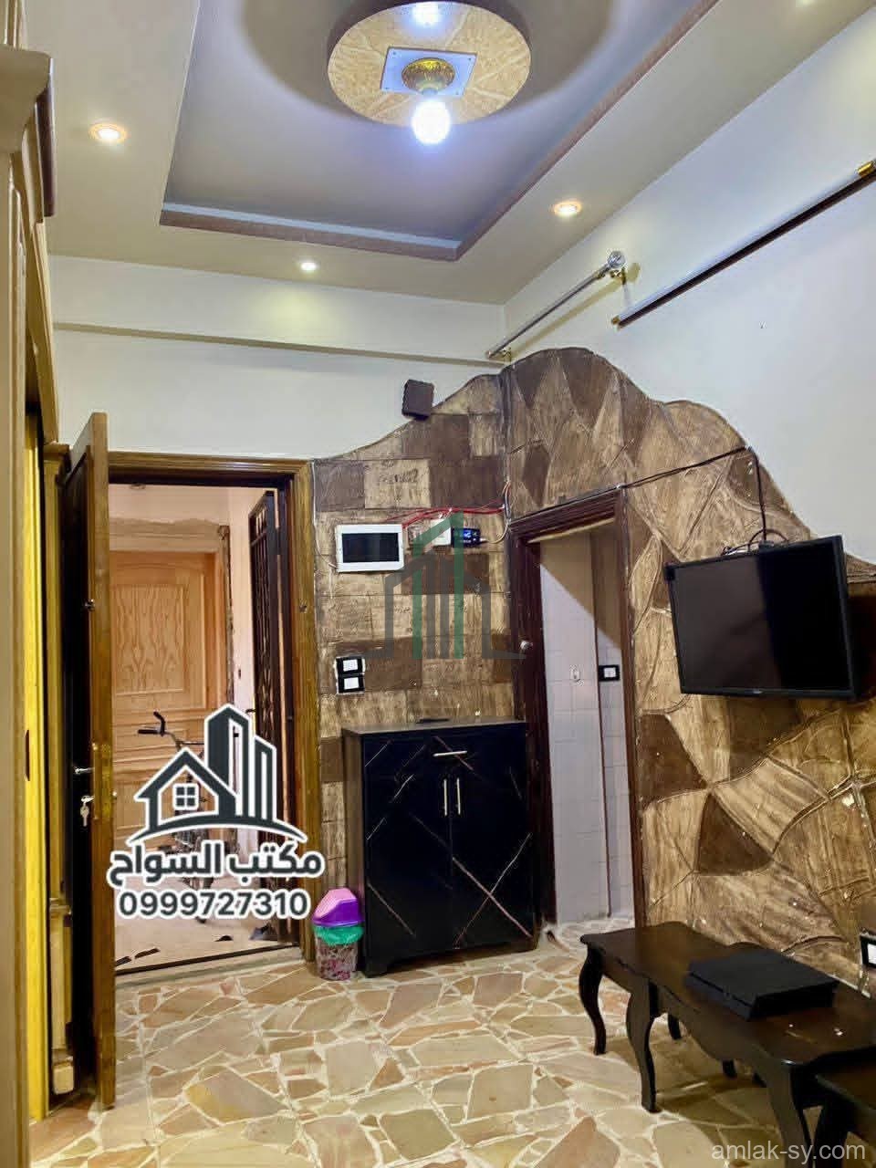 شقة للبيع 120 م شرقية قبلية شمالية- حرستا حي الزحلة