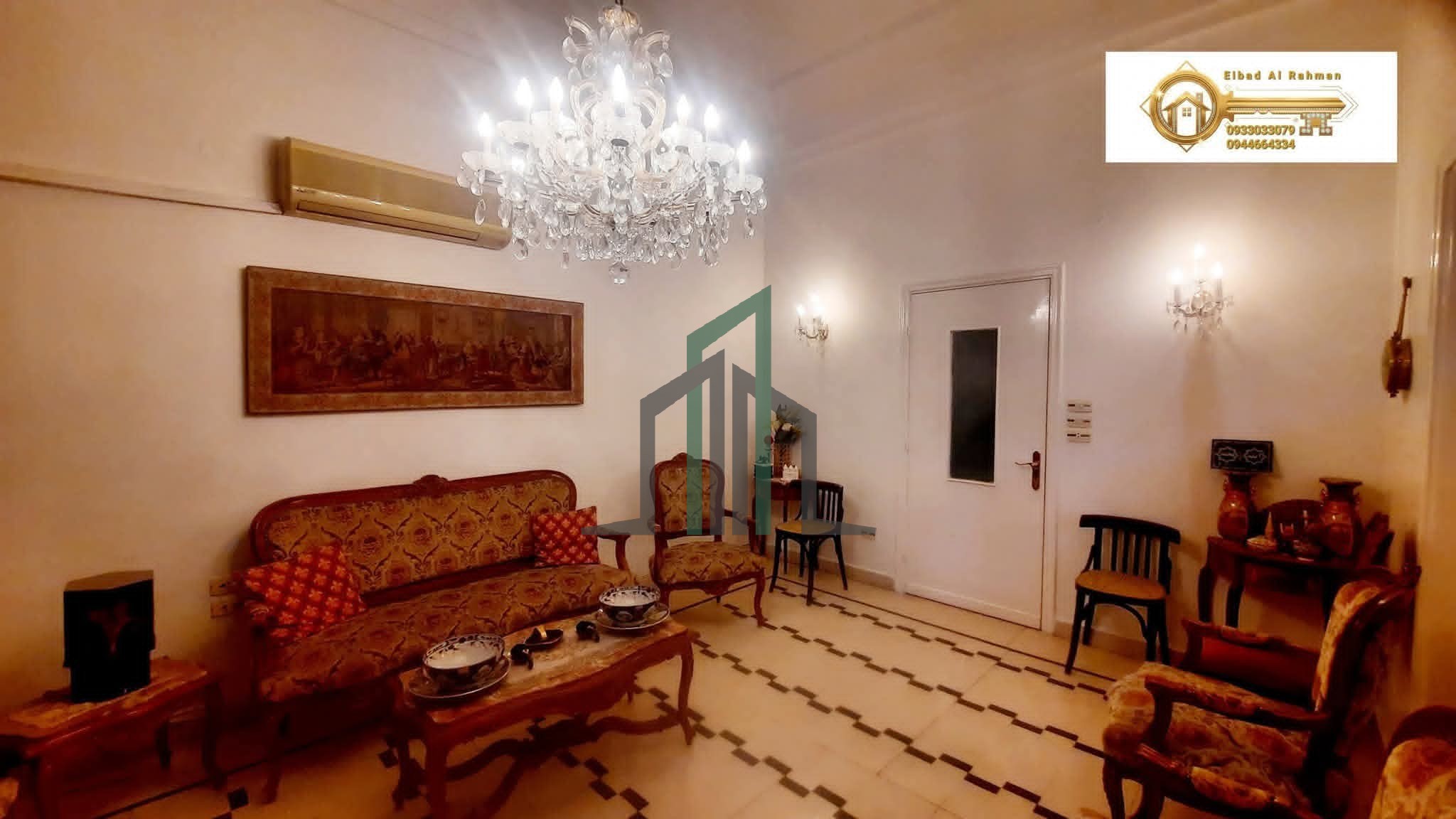 شقة للبيع 240 م - دمشق الروضة بالقرب من مشفى الشام