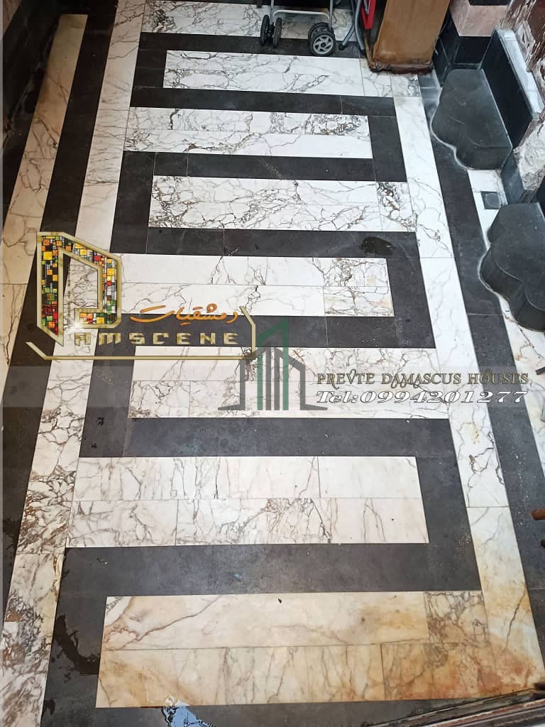 بيت عربي مع محل تجاري مساحة 100 م - دمشق الشاغور- مدحت باشا-مآذنة الشحم